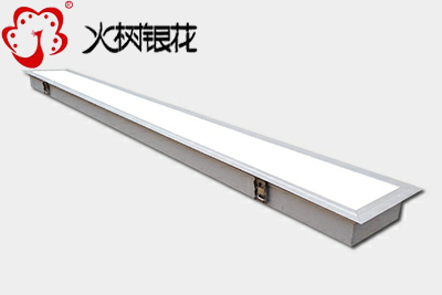 广东办公照明厂家火树银花嵌入式平板灯led直发光面板灯300x1200
